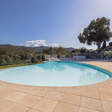Capra Scorsa - Appt Vue Mer Et Piscine Partagee Belgodère Kültér fotó